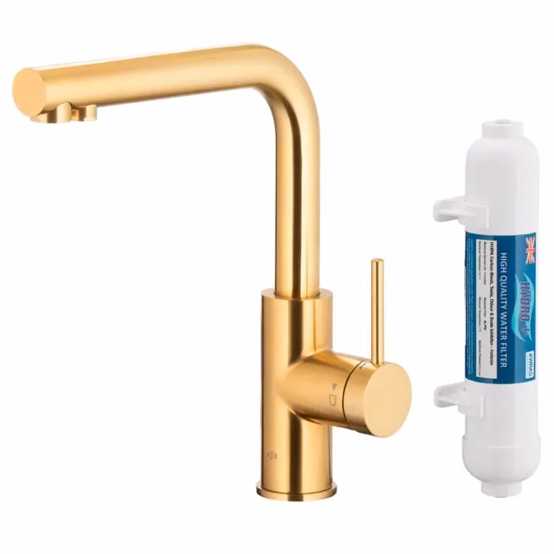 Drezová batéria Duero Pure Basic Light Gold s filtráciou vody