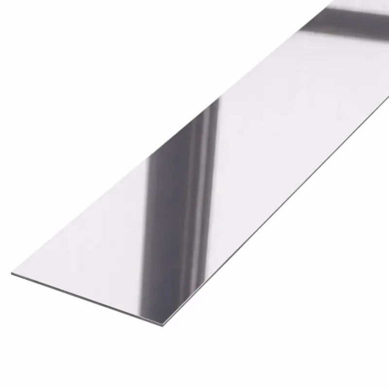 Dekoratívna lišta I 5x270 cm strieborná lesklá