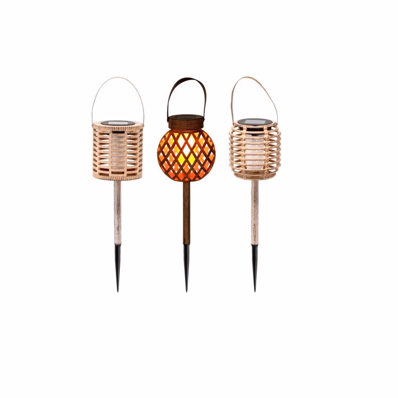 Chomik Záhradná solárna lampa ANTIQUE SOL4399 | 3 ks mix