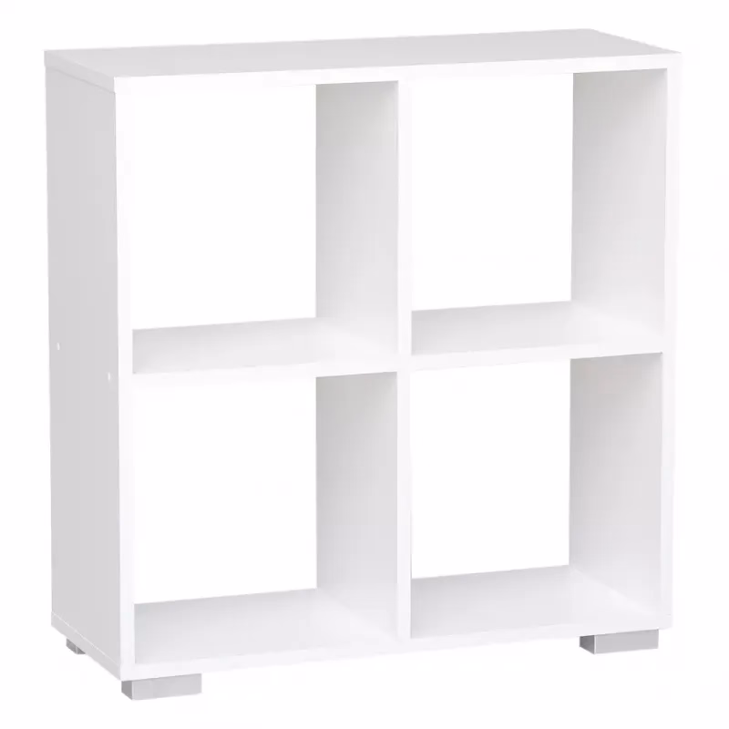 Regál kocka 2x2 biely