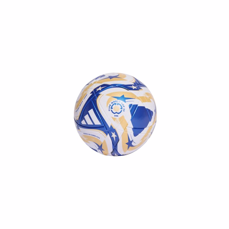 Futbalová lopta ADIDAS FCWC LGE F WHITE MASBLU GOLDMT