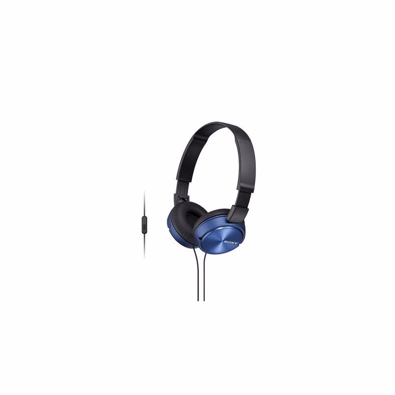 SONY stereo slúchadlá MDR-ZX310AP, modrá