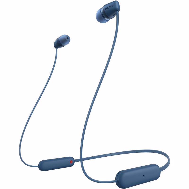 WIC100L.CE7 modrá BT slúchadlá Sony