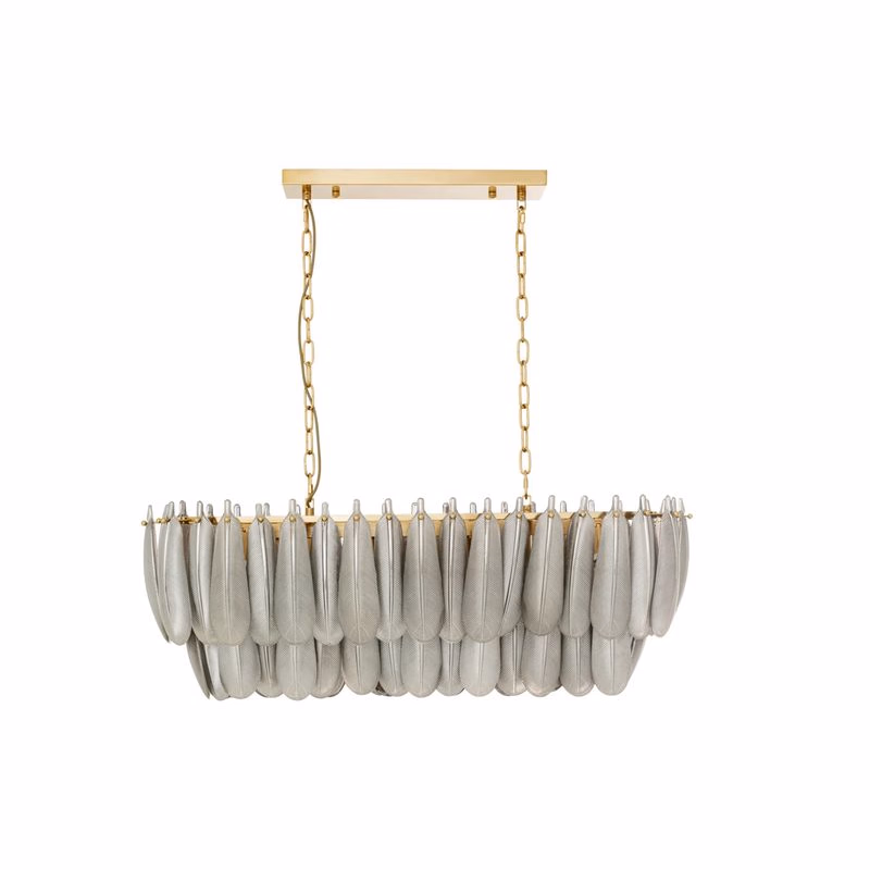 Závesná lampa Feather Glow 95 cm