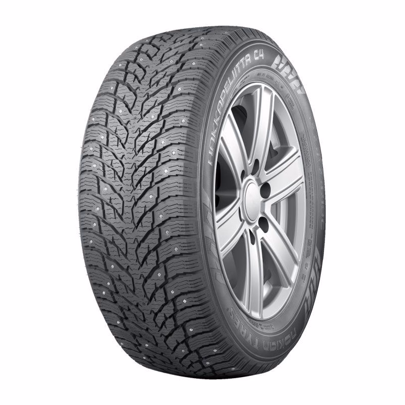 Nokian Hakkapeliitta C4 ( 225/75 R16C 121/120R 10PR Aramid Sidewalls, pneumatika s hrôtmi )