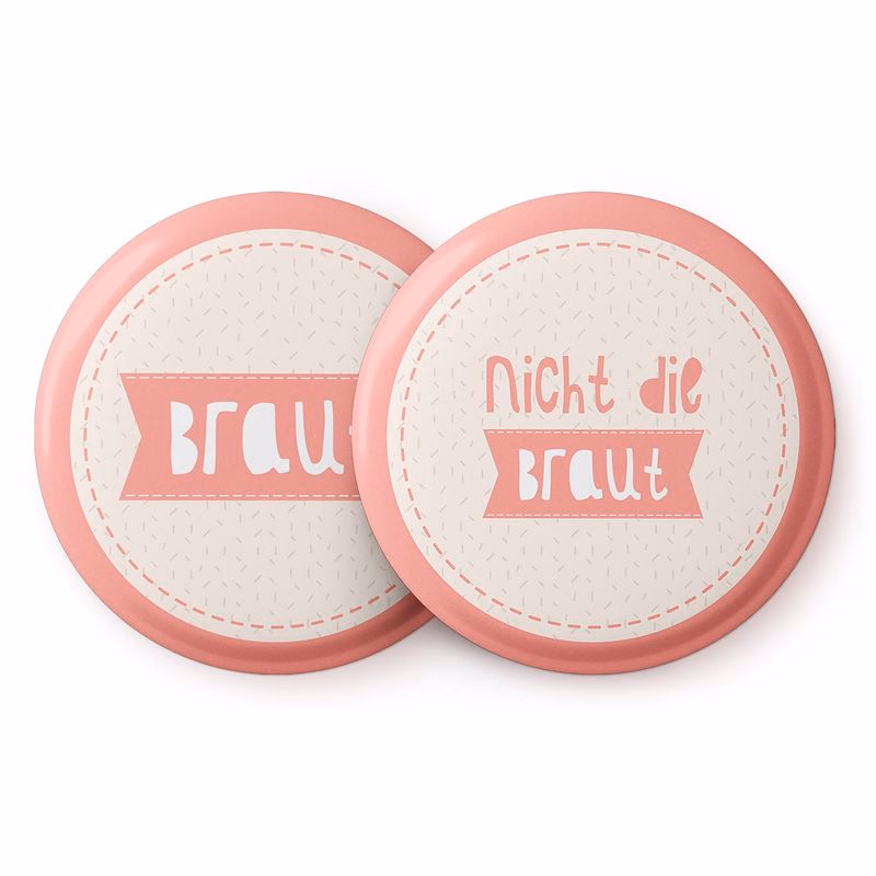 Spielehelden Odznaky Instagram Hen Party 12 odznakov 5,6 cm Extra Veľké Darček na rozlúčku so slobodou.