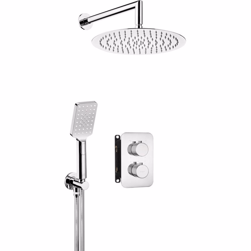 DEANTE DEANTE - Therm chróm - Sprchový set pod omietku, s termostatickou BOX BXYZ0EBT