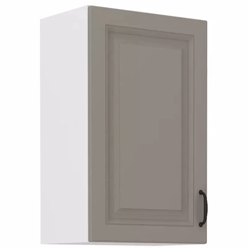 Kuchynská skrinka Stilo claygrey/biely 45g/72 1f