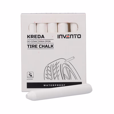 Waterproof marking chalk INVENTO, white - waterproof