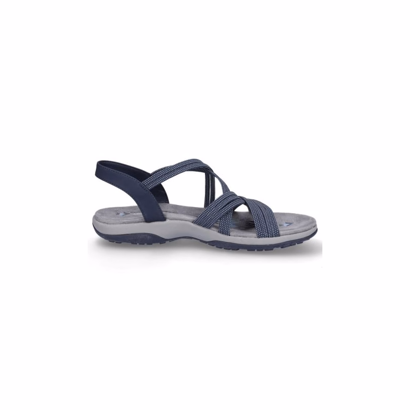 Dámske sandále SKECHERS Reggae Slim Turn It Up W navy