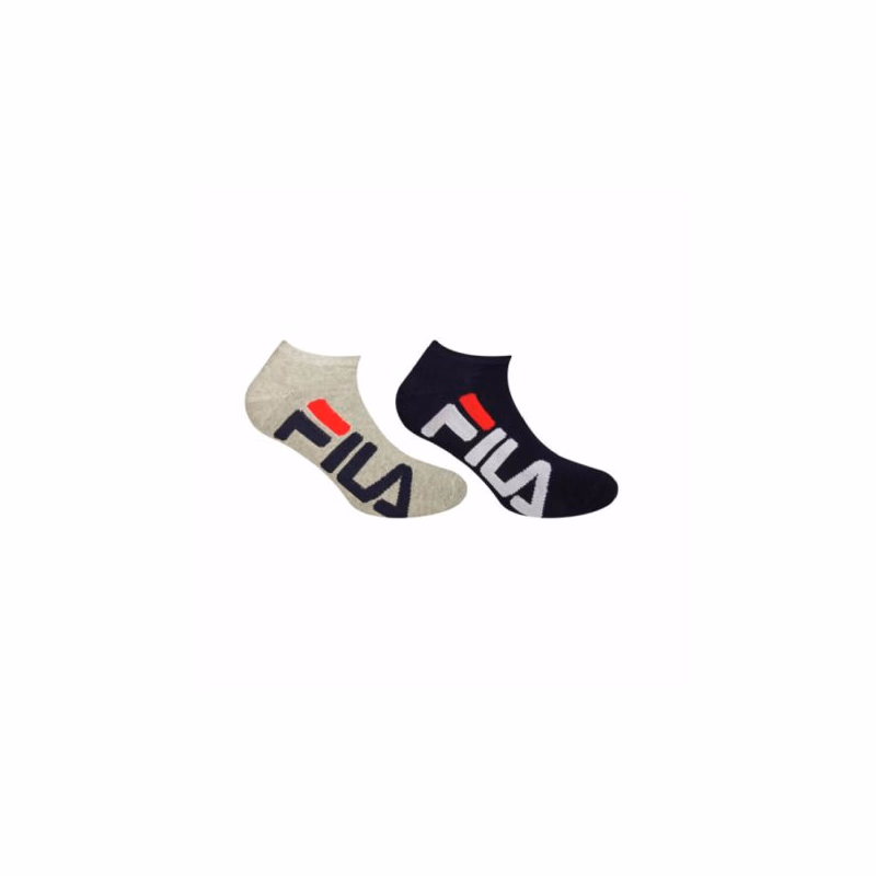 Ponožky FILA F9199 INVISIBLE SOCKS 2 PACK-189 NAVY GREY