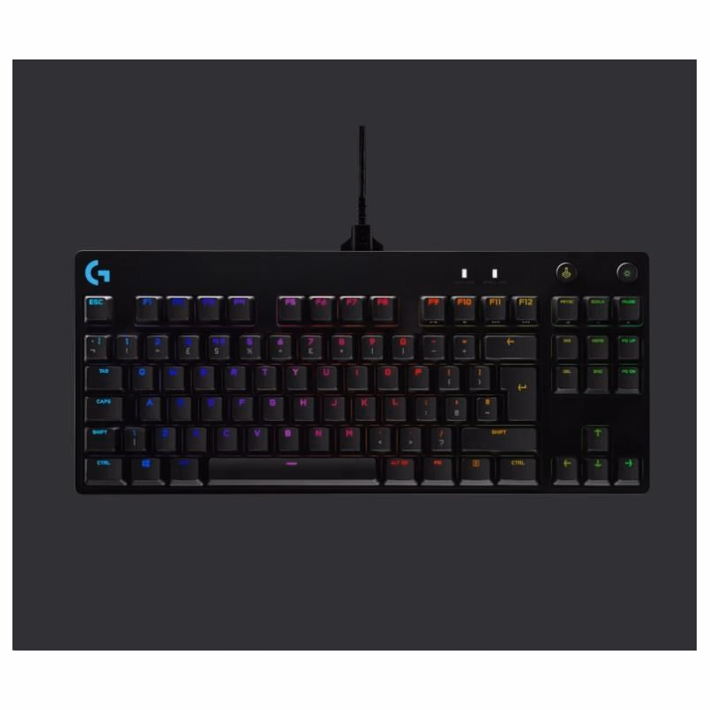 Logitech klávesnice G PRO, Mechanical Gaming Keyboard, US, Black