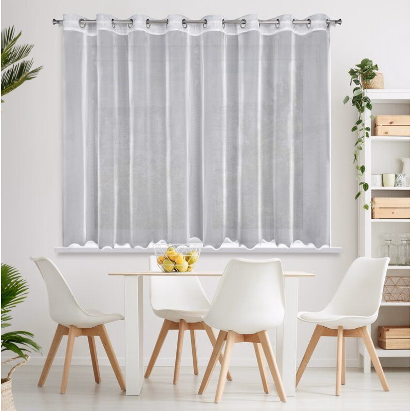 ArtFir Záclona LIS 1 K | biela 300 x 145 cm