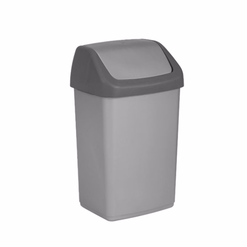CURVER Odpadkový kôš SWING BIN 15L | sivý