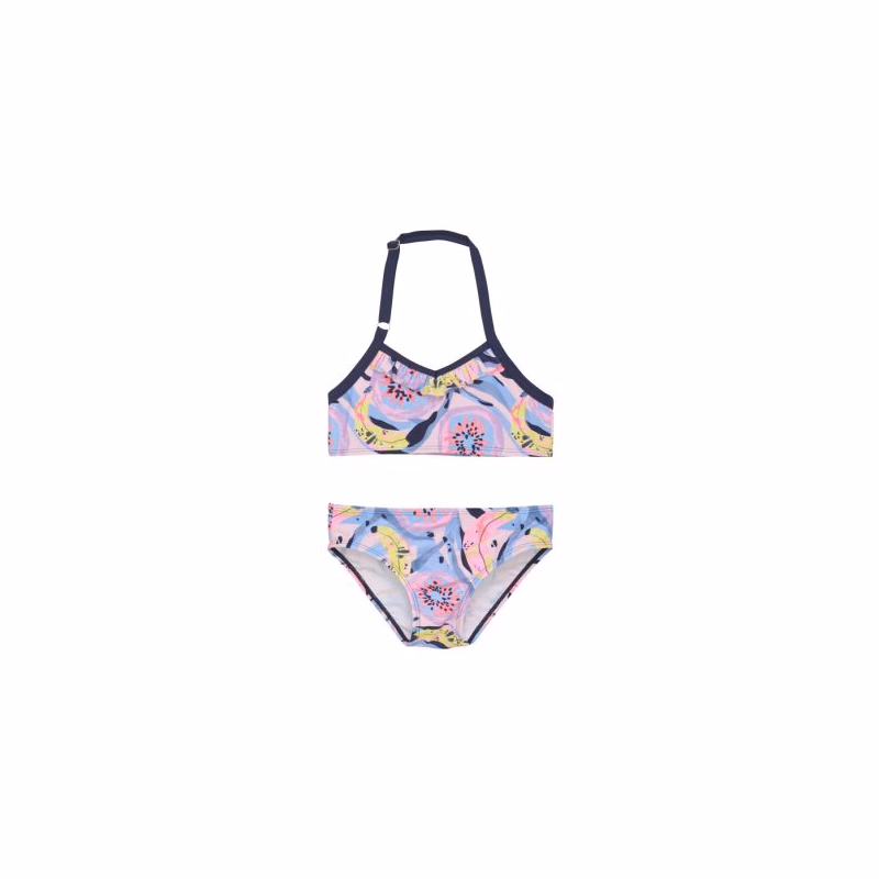 Dievčenské plavky COLOR KIDS Bikini, AOP, cherry blossom