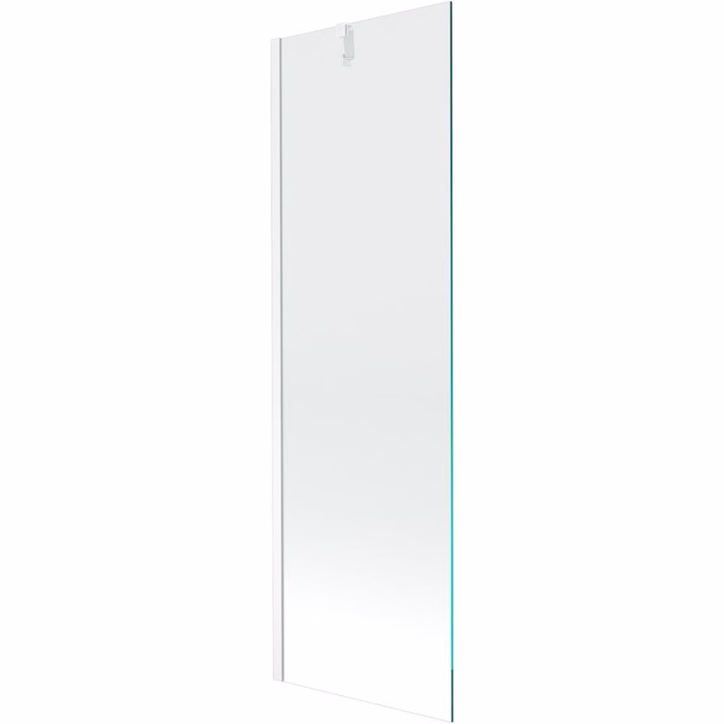 MEXEN/S - Next vaňová zástena FIX 60x150, transparent, biela 895-060-000-00-00-20