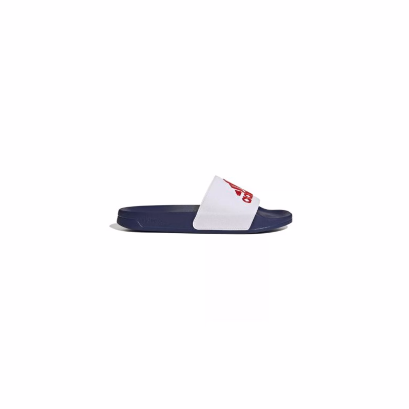 Pánske šlapky (plážová obuv) ADIDAS Adilette Shower M cloud white better scarlet victory blue