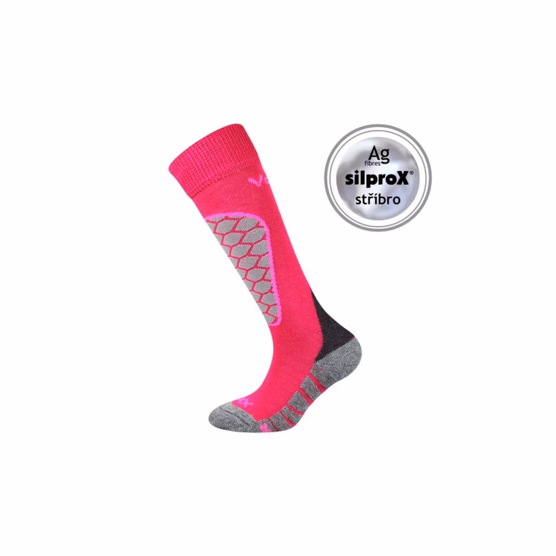 Dievčenské podkolienky VOXX 1 PACK-Lomaxik-kneesock-Magenta