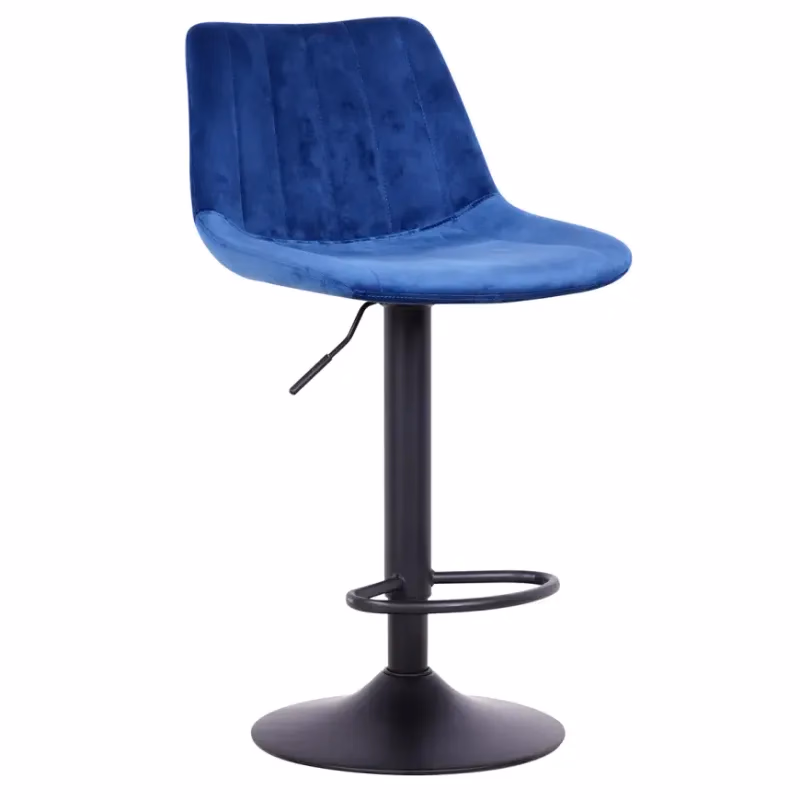 Barová stolička Zeta Lr-8076 Navy Blue 8167-68