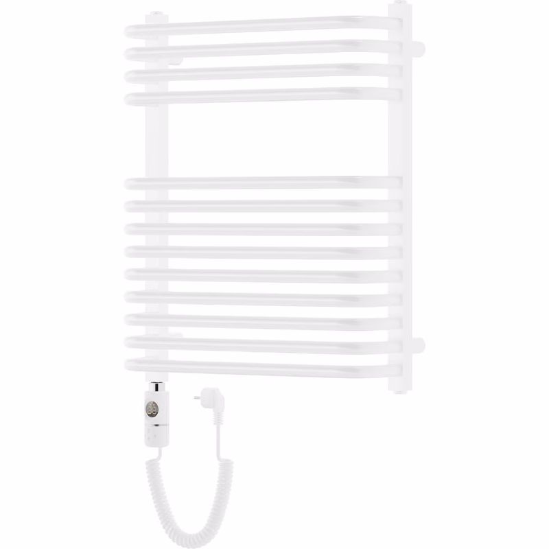 MEXEN/S - Apollo radiátor + vykurovacia tyč 660 x 550 mm, 600 W, biela W117-0660-550-2600-20