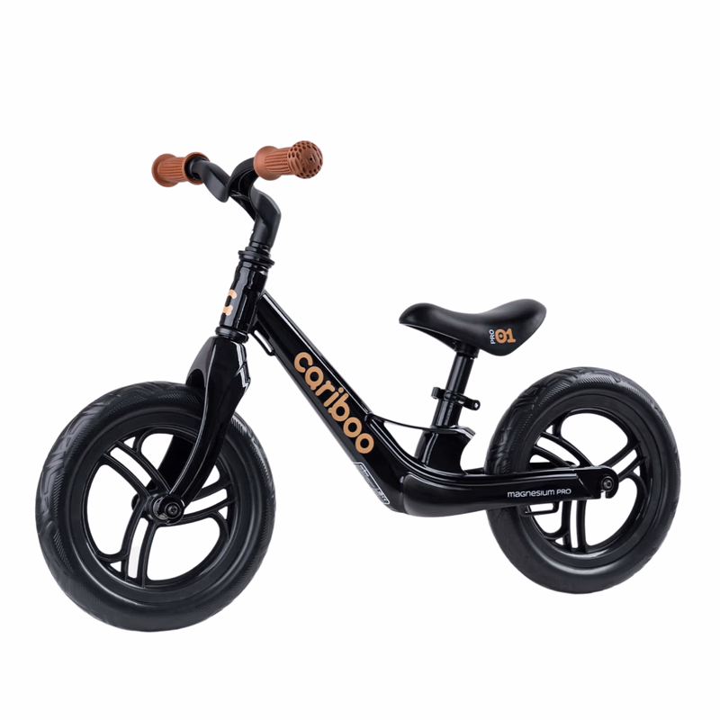 Detské odrážadlo MOVINO Cariboo MAGNESIUM PRE 12", Espresso-Black