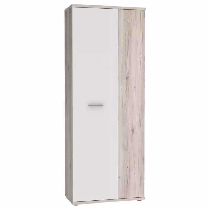 Skriňa Net 5p Dub pieskový / biela