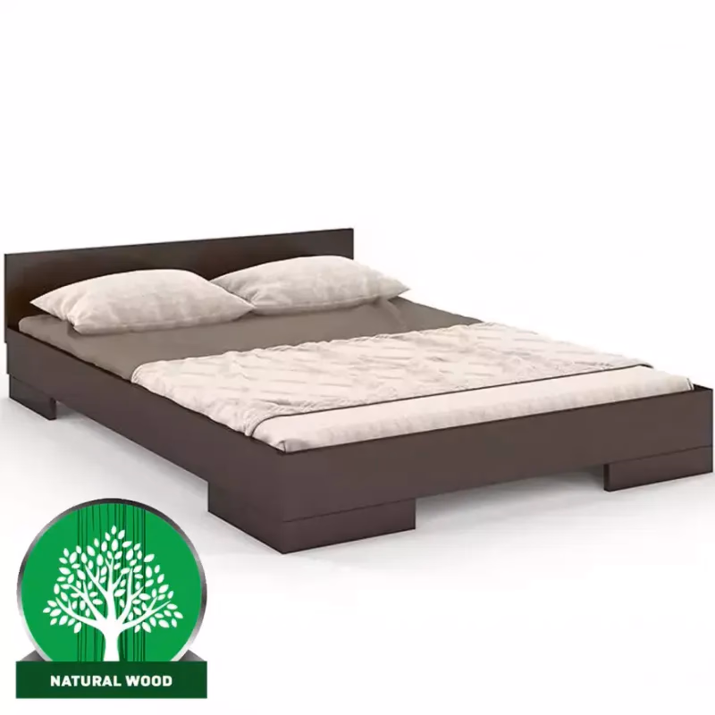 Posteľ drevené buk Skandica Spectrum Nízka 120x200 Palisander
