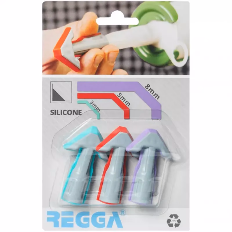 Špičky na kartuše Regga 3,5,8 mm ploché