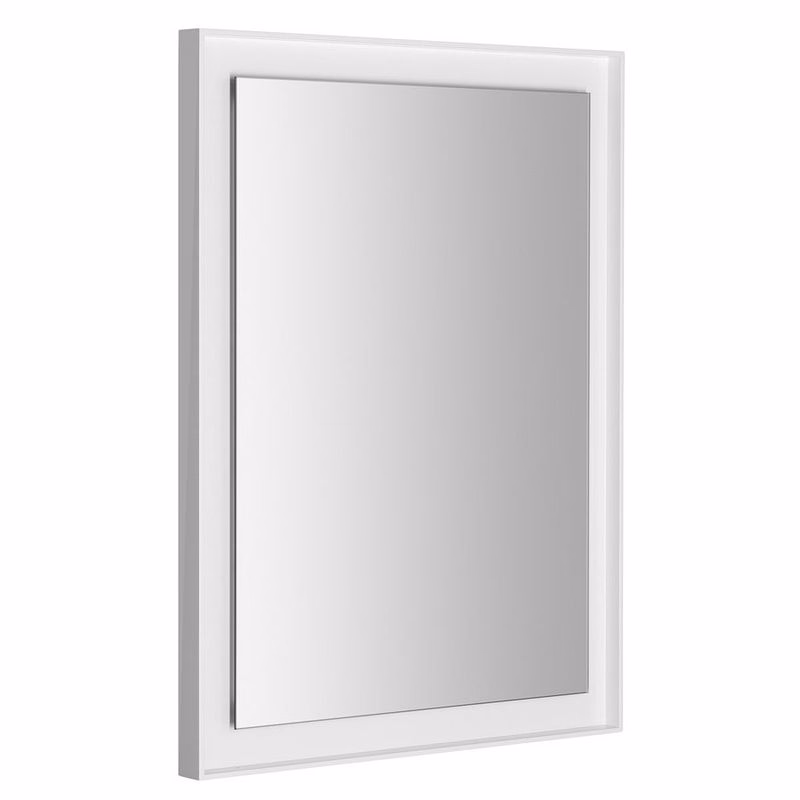 SAPHO - FLUT LED podsvietené zrkadlo 60x80cm, biela FT060