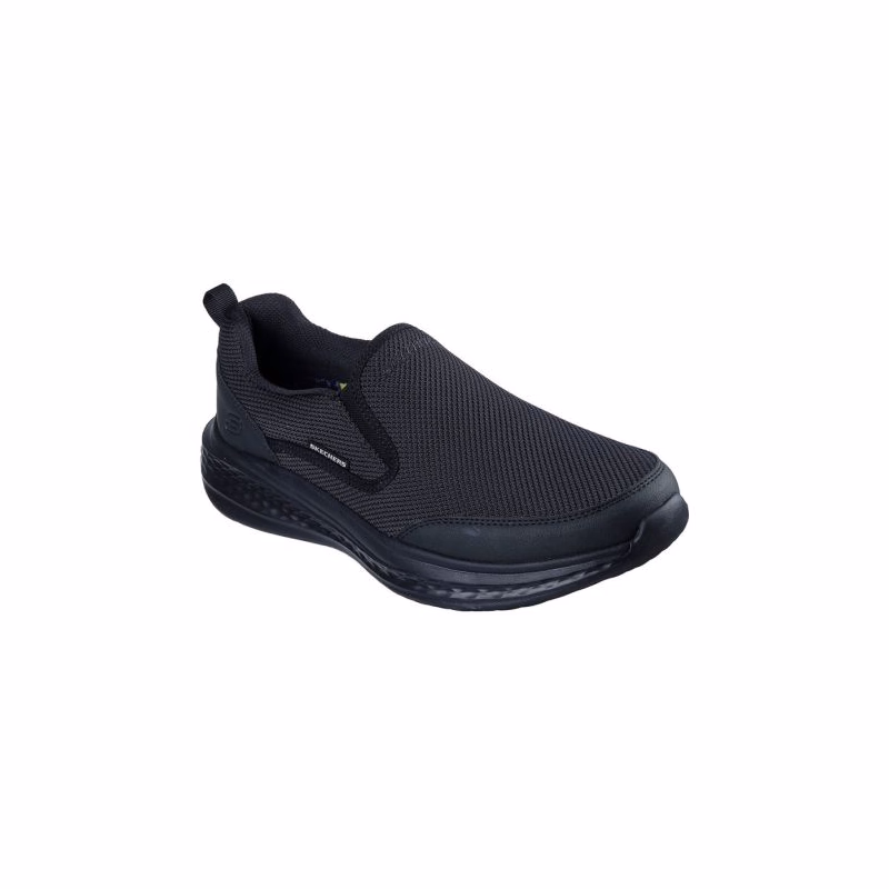 Pánska rekreačná obuv SKECHERS Relaxed Fit Slade Lucan M black