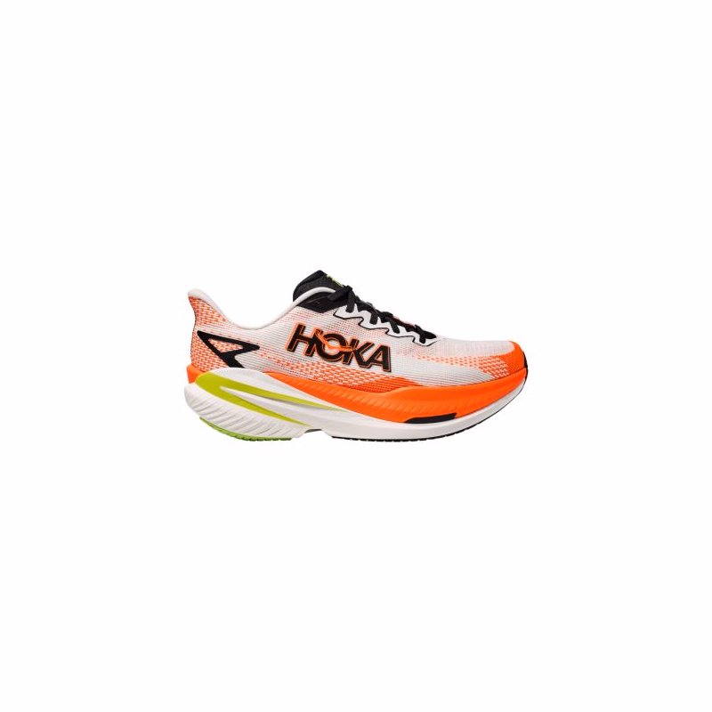 Pánska bežecká obuv HOKA Mach X 3 M white neon tangerine