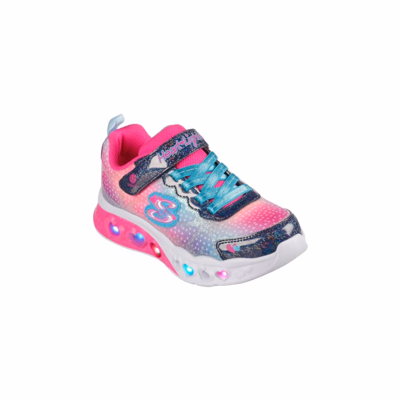 Dievčenská rekreačná obuv SKECHERS Flutter Heart Lights Simply L K navy