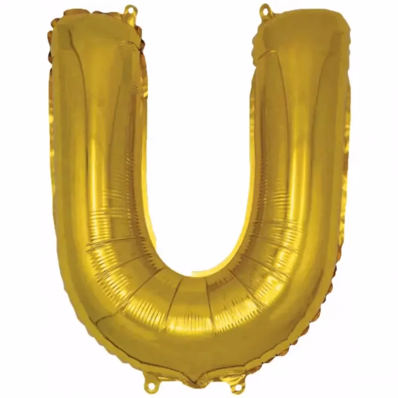 Fóliový balón písmeno U My Party 30cm