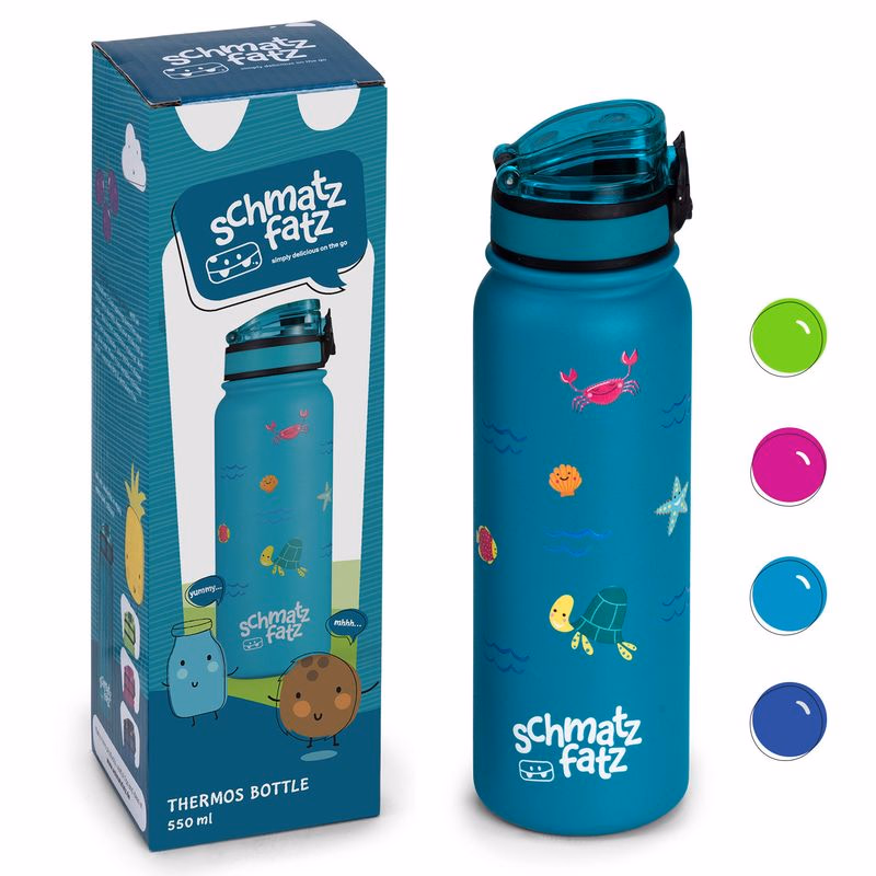 Klarstein Wakaba termoska 550 ml z nehrdzavejúcej ocele Tritan BPA-Free