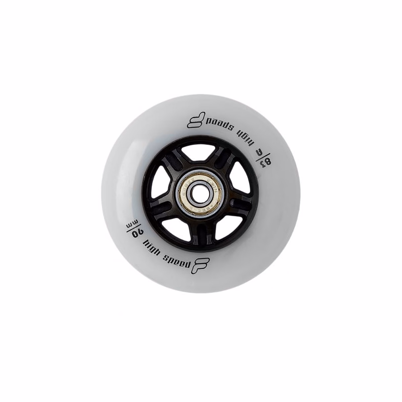 Náhradné kolieska na korčule FILA SKATES WHEELS 90MM 83A+A9+AS8MM