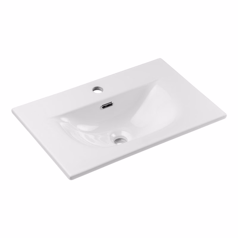 ArtCom Keramické umývadlo SKY3 60 | E-8099-3-60 | biely lesk 60 cm