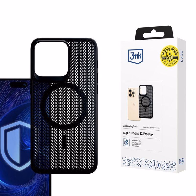 3mk ochranný kryt Cooling Magcase pre Apple iPhone 13 Pre Max