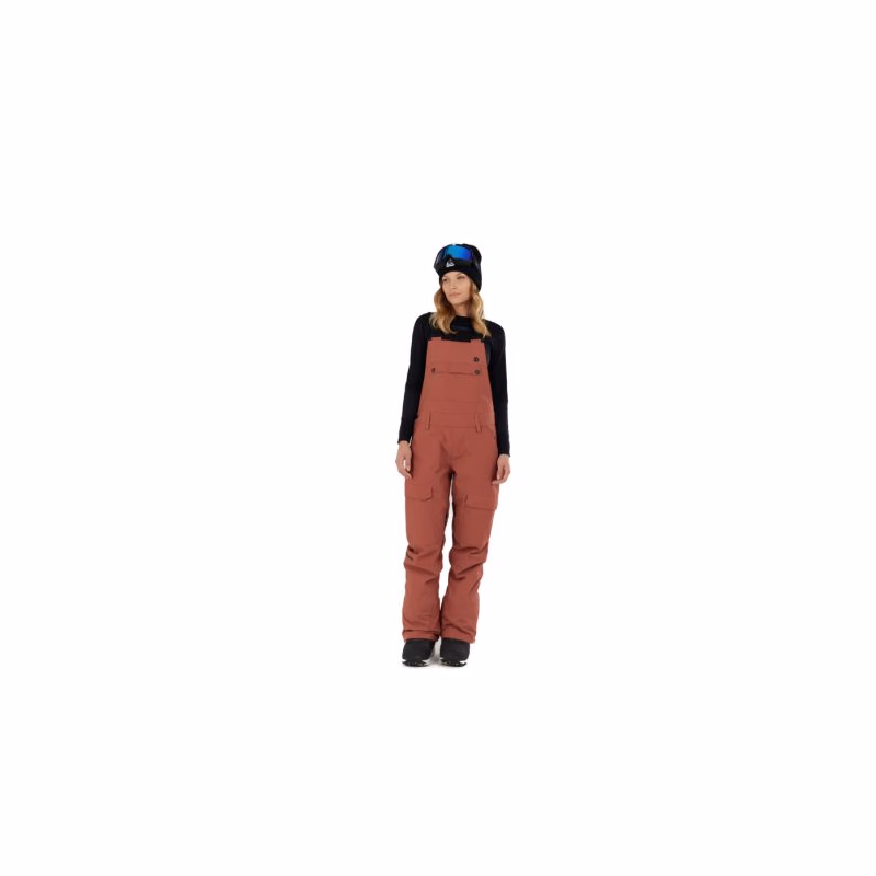 Dámske lyžiarske nohavice FUNDANGO Sakura ECO Bib Pants-361-orchid