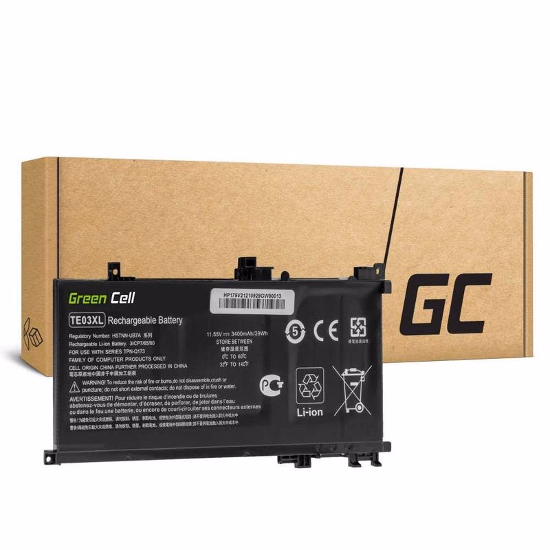 Green Cell TE03XL Batérie pre HP Omen 15-AX052NW 15-AX055NW 15-AX075NW 15-AX099NW, HP Pavilion 15-BC402NW