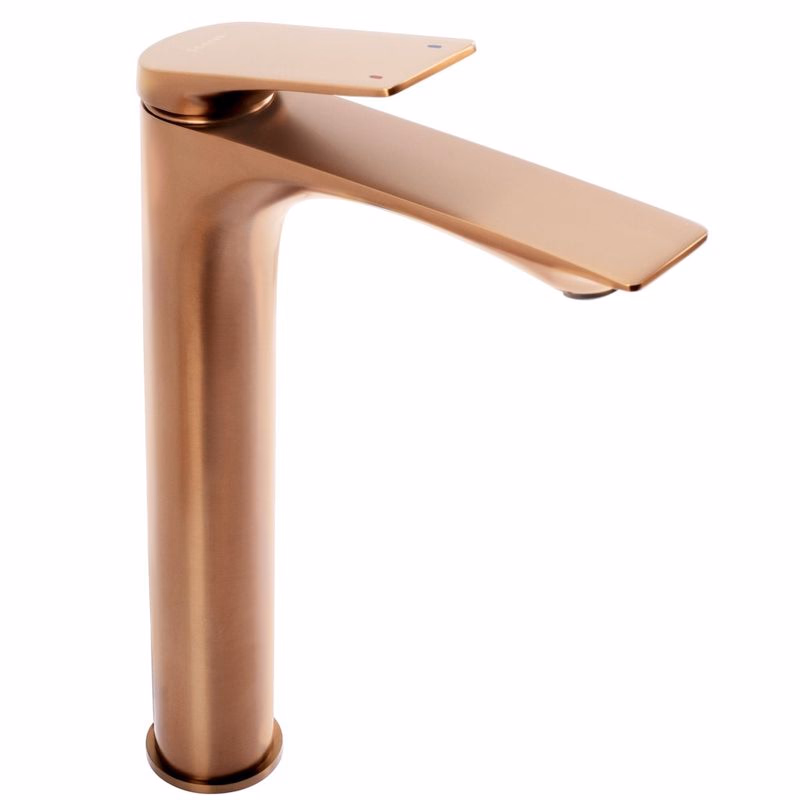 REA - Umývadlová batéria AVALON Copper Brush vysoká REA-B0493