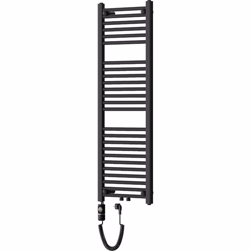 MEXEN/S - Mars radiátor + vykurovacia tyč 1200 x 400 mm, 600 W, čierna W110-1200-400-2600-70