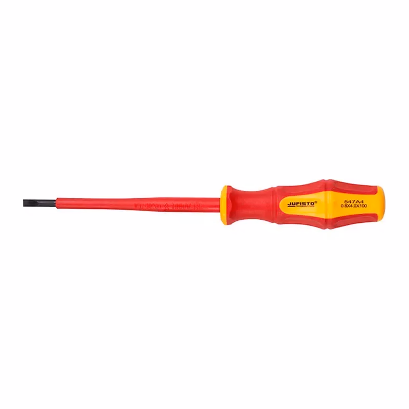 Jufisto Elektrický Plochý Skrutkovač SL4 X 100 MM