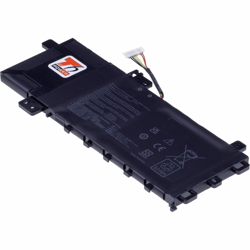 Batéria T6 Power pre Asus VivoBook X512D, X512F, X512J, A512, F512, 4800mAh, 37Wh, 2cell, Li-pol
