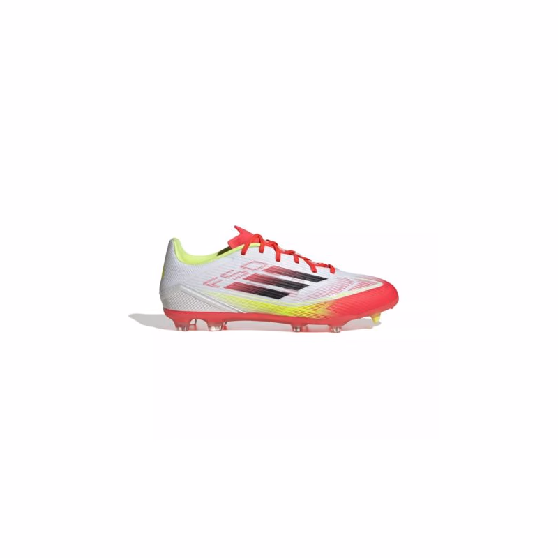 Pánske futbalové kopačky outdoorové ADIDAS F50 League M FG MG cloud white core black solar yellow