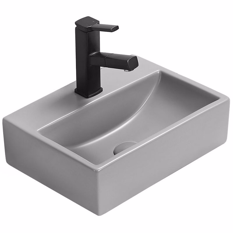 MEXEN - Mini umývadlo na dosku 40 x 30, svetlo šedá mat 21094061
