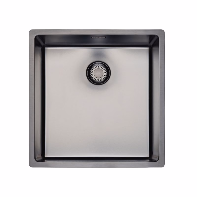 Reginox Nerezový drez Reginox New York 40x40, R35115, Gun Metal Silver R35115