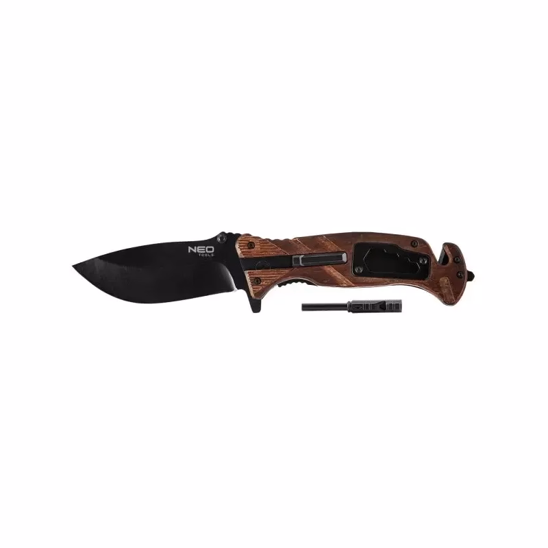 Skladací nôž survival Neo 22 cm 6W1 63-107