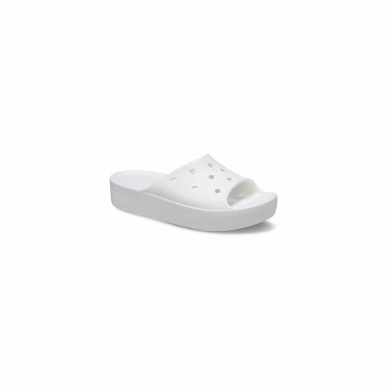 Dámske šlapky (plážová obuv) CROCS Classic Platform Slide white