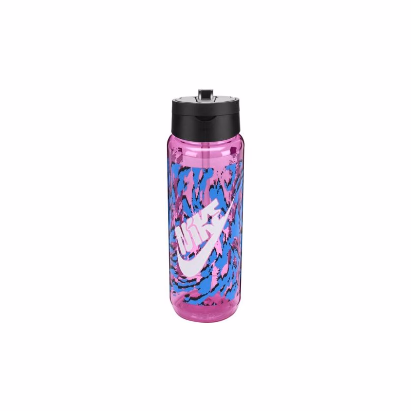 Fľaša NIKE HYC TR RNEW STRAW BTL PP BK WH