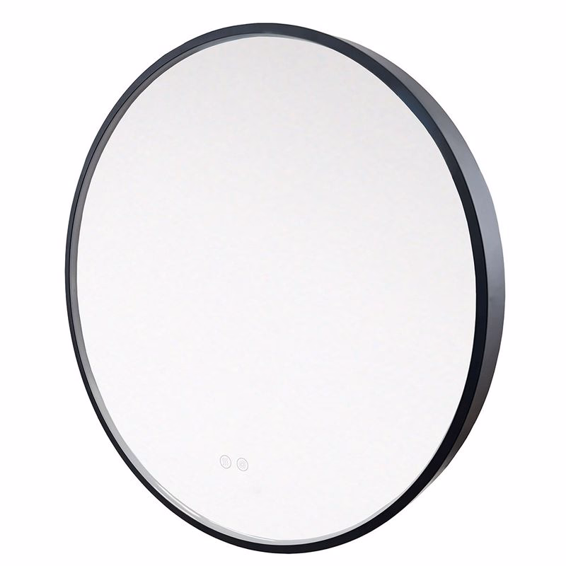 Mereo Zrkadlo okrúhle pr. 80 cm, LED osvetlenie a odhmlievanie CN165